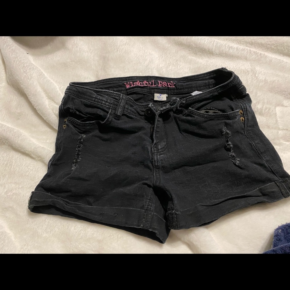 Wishful Park Lightly Distressed shorts